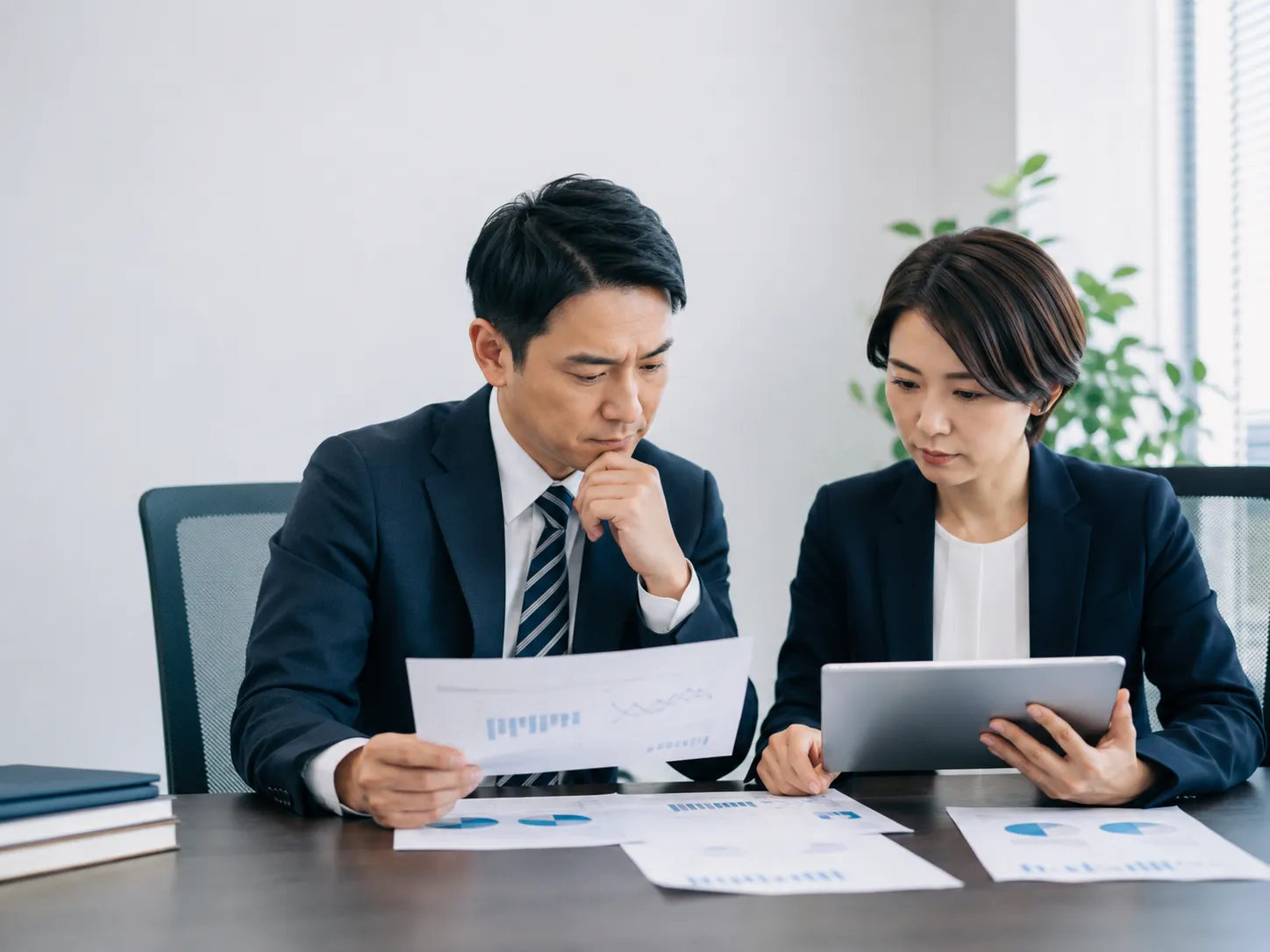 企業のコンプライアンス調査を行う担当者